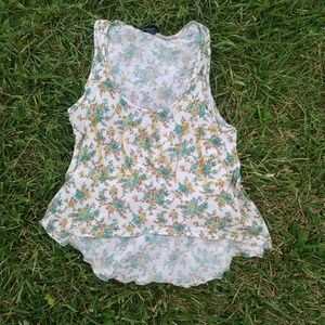Floral Flowy Soft Lightweight Tank Top